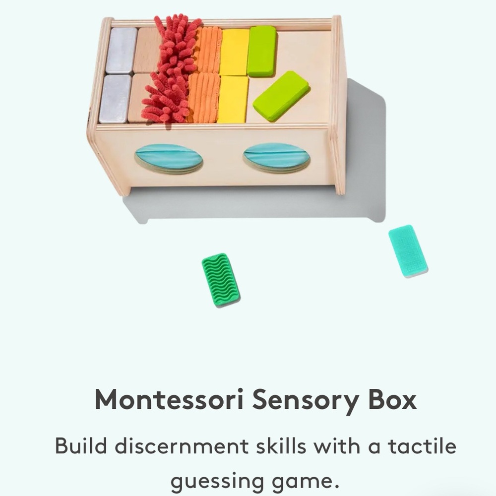 Lovevery Montessori Sensory Box